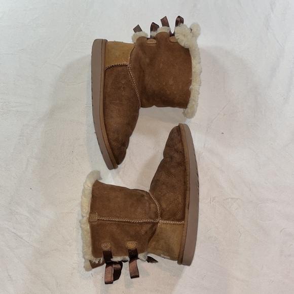UGG Bailey Bow II in chestnut brown - Picture 4 of 13